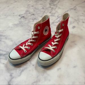 converse red high tops